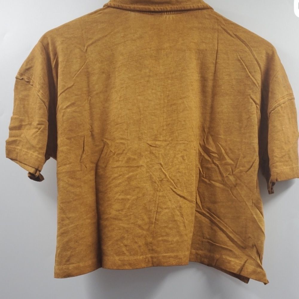 Free People weekend Amber Button-Down Shirt boxy extra small - Picture 3 of 7